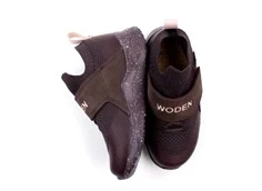 Woden Kids sneaker Alex waterproof fudge